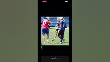 New teammates Means New handshakes for Josh Allen 🦬💪🏼