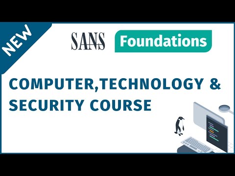 Video: ¿Qué es Cyber Security Sans?