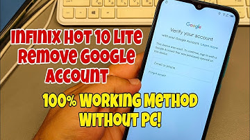 Infinix Hot 10 lite (X657B), Remove Google Account, Bypass FRP, Without PC
