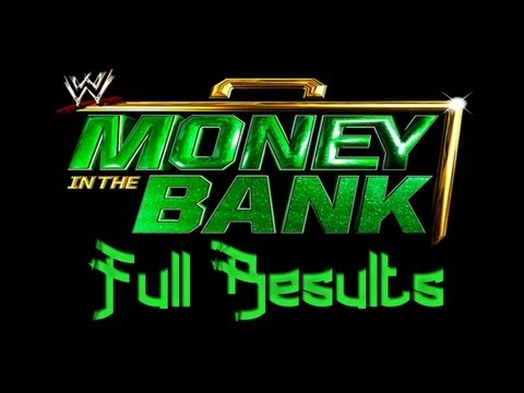 WWE Money In The Bank 2013 Full Results