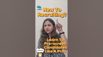 New To Recruiting? 5 Steps To Pre-screening Success ! #recruitment #recruiter #hiring #jobsearch