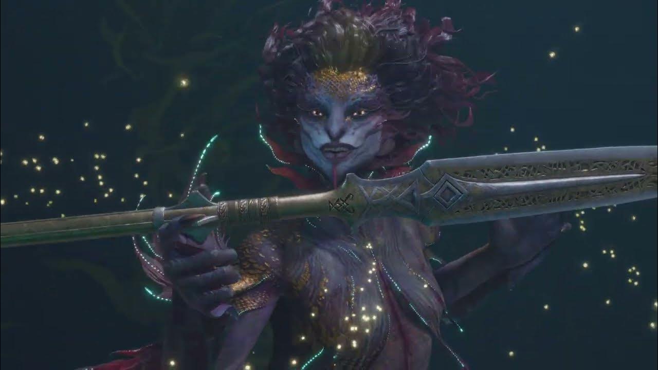 The Mermaid GOD OF WAR RAGNAROK PS5 - YouTube