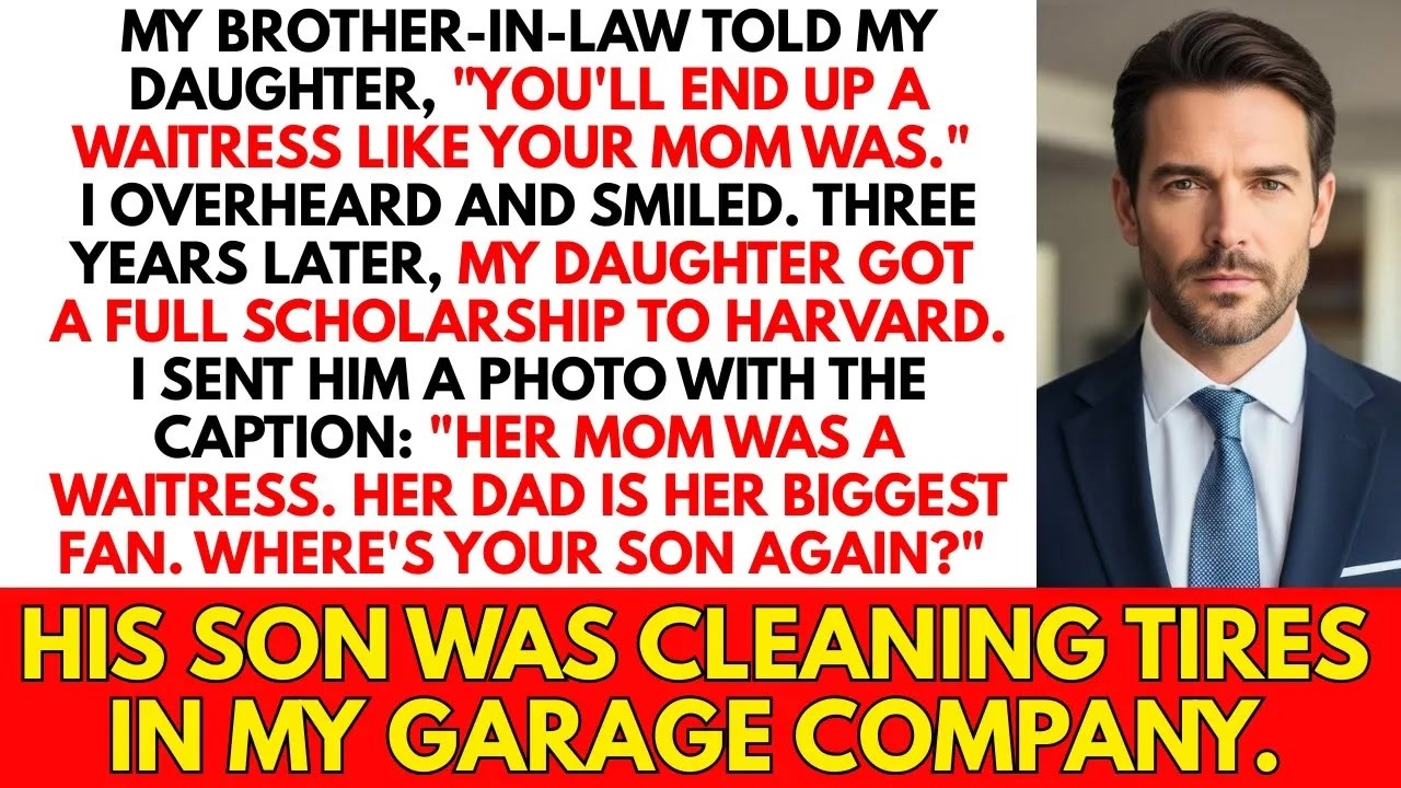 My Brother In Law Said My Daughter Would Be A Waitress—She Got Into Harvard  His Son Didn't