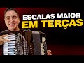 Escala Maior em Terças no Acordeon | Exercício no Acordeon