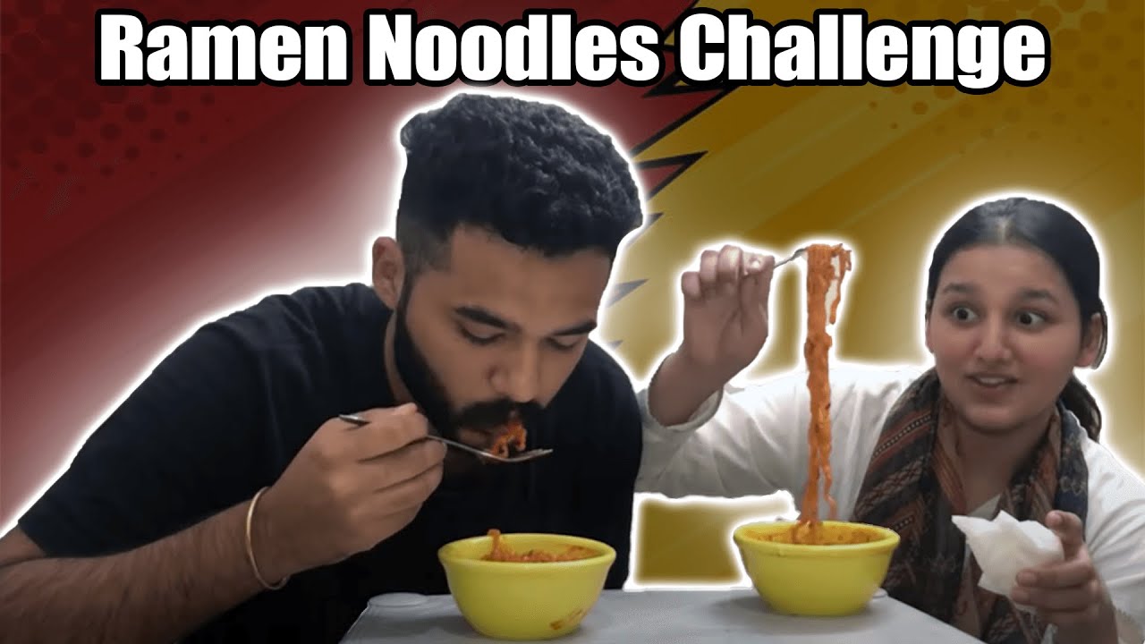 Ramen Noodles Challenge With Asadnimravlogs YouTube