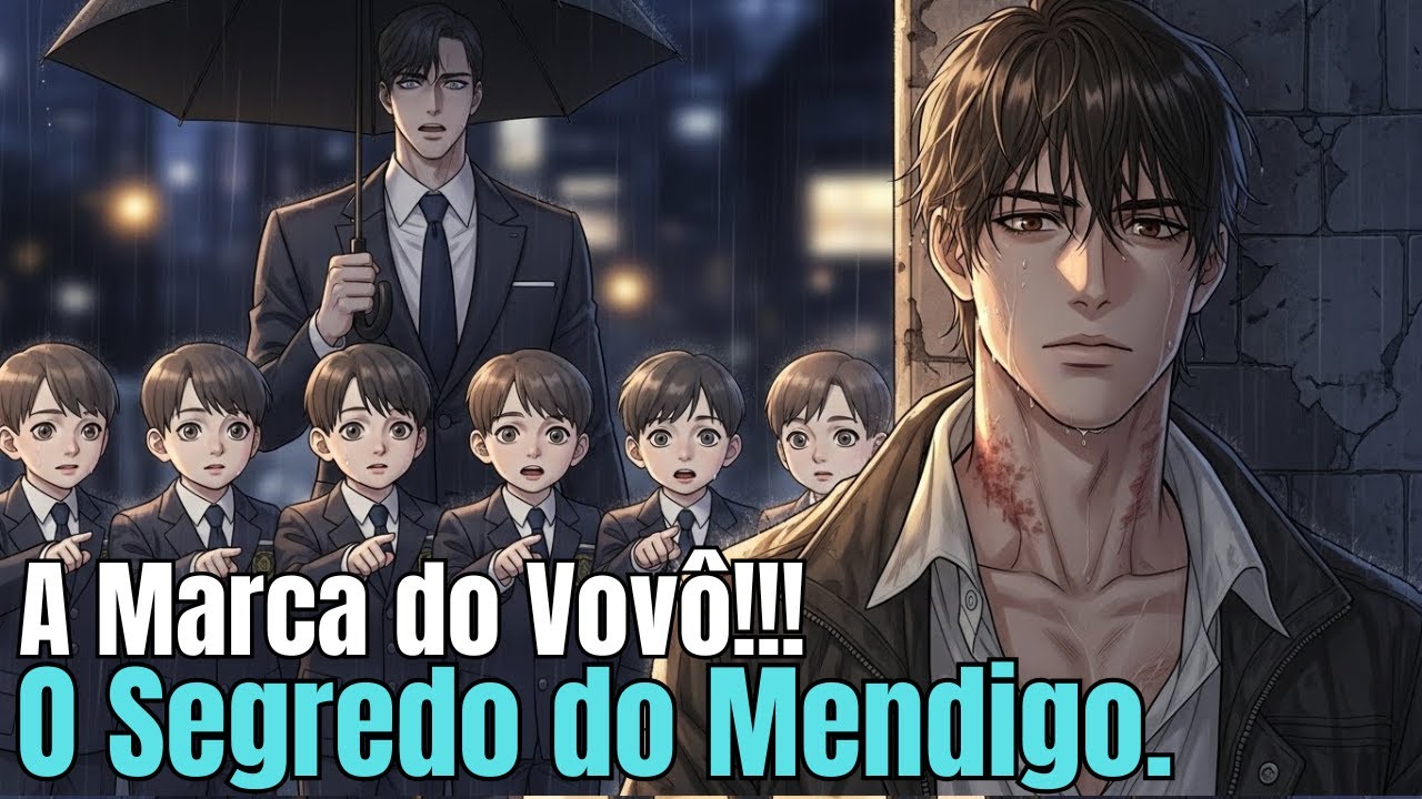 SÊXTUPLOS Apontaram Pro Mendigo: 'Mamãe, Ele Tem a Mesma Marca Que o Vovô Rico! - parte 1