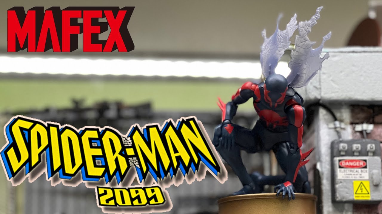 Mafex Spider-Man 2099 REVIEW - YouTube