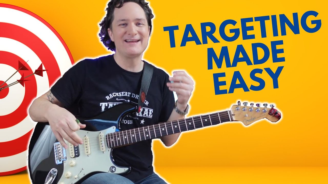 Играйте соло на гитаре как профи! Простой способ точно попасть в цель!