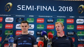 Leo Cullen & Johnny Sexton pre-match press conference | Leinster v Scarlets