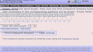 Crossword Solver