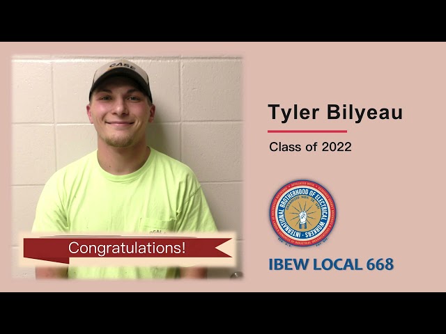 2022 Grad Tyler Bilyeau