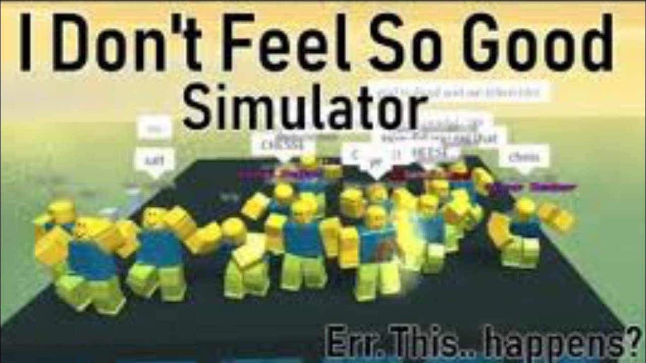 The Code To Yellow Gem In I Dont Feel So Good Simulator Roblox Outdated Free Robux Promo Codes For Roblox 2019 October - i was playing i dont feel so oof on roblox gaming