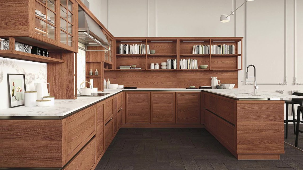 Exquisite Heritage Kitchen Brings Wood to Modern-Classic Italian Kitchens