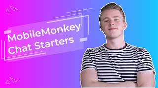 MobileMonkey Chat Starters - Landing Page, Button, Checkbox Plugin & Ref Link (+ QR Code)