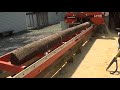 The pole building lumber coming along, The lumber list is on this video. Woodmizer LT15 on the go.