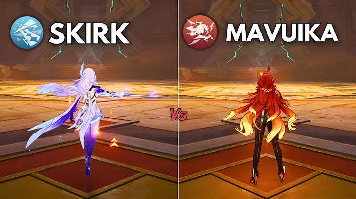 Mavuika vs Skirk !! Who is the Best C0 DPS ?? [ Genshin Impact ]