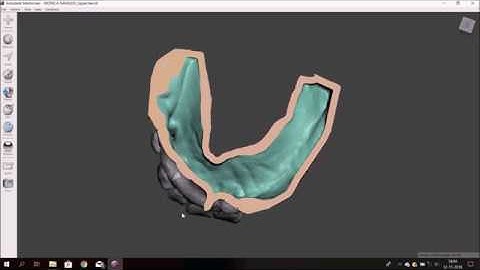 Meshmixer Tutorial 6 en español Transformacion de modelo cerrado con zocalo en abierto para impresio