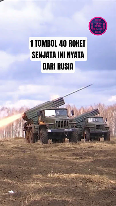 40 Roket Dalam 20 Detik, BM 21 GRAD Terlalu Brutal