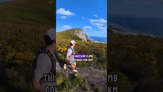Climbing bastard climbs in Fernkloof trailrunning insta360 run southafrica