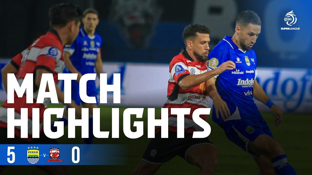 Mini Highlight BRI Super League | PERSIB Bandung vs Madura United FC | Week 23