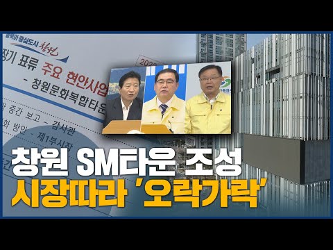 시장따라 바뀌는 창원 <strong>SM타운</strong> 조성