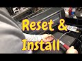 Reset Epson Artisan 1400 1410 Waste Ink Counter and Install External Tanks