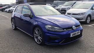 Volkswagen F 2.0Tsi R 4Motion Dsg Lapiz Blue Used Car Wrexham Volkswagen