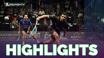 "RELENTLESS" | Gawad v Asal | Black Ball Squash Open 2024 | SF HIGHLIGHTS