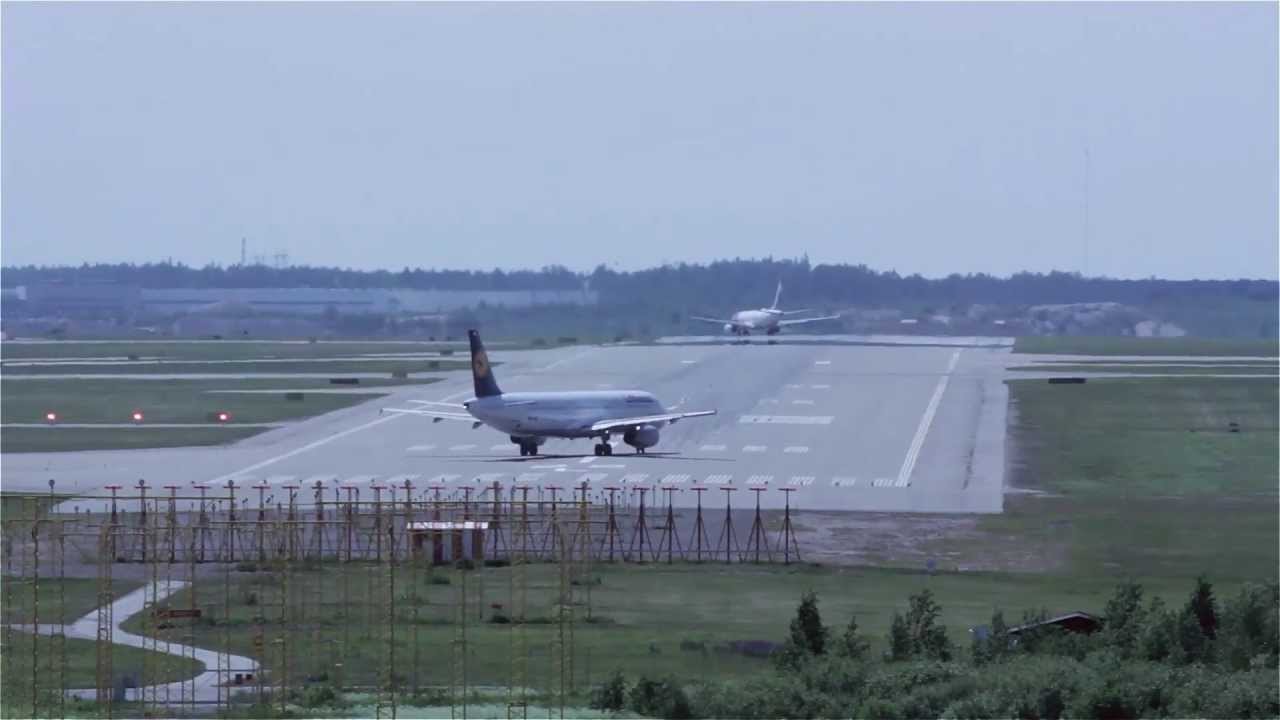 Lufthansa A321 Takeoff at Helsinki-Vantaa EFHK - HD Spotting #15