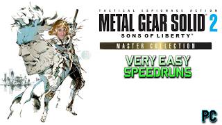 Metal Gear Solid 2 HD | PC Speedrunning on Very Easy