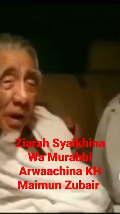 Makam Syaikhina wa Murabbi Arwachina KH Maimun Zubair, oleh Gus Najih Ziarah Mbah Moen
