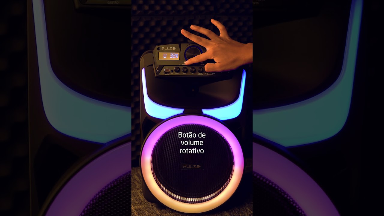 Caixa de Som Pulse Burst 400W RMS 10