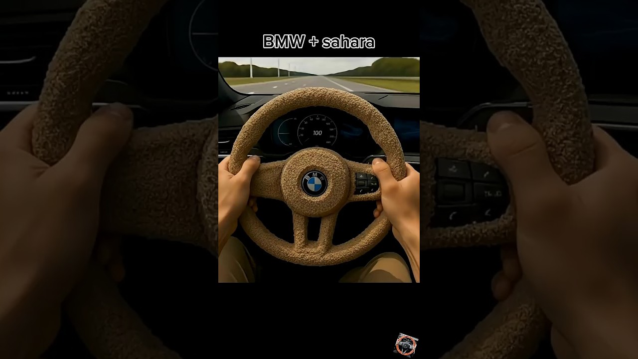 BMW "Sahara Edition" Sand Steering Wheel