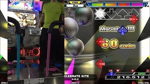 [DDR A] CELEBRATE NITE [Single-EXPERT]  回転プレイ（画面つき）by DDR-KOJI