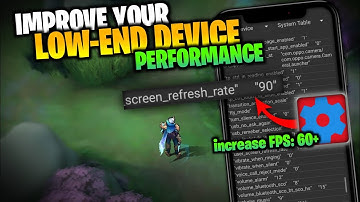 Improve your Device Performance |  Set your FPS To Max | For Low-end Devices (No Root)