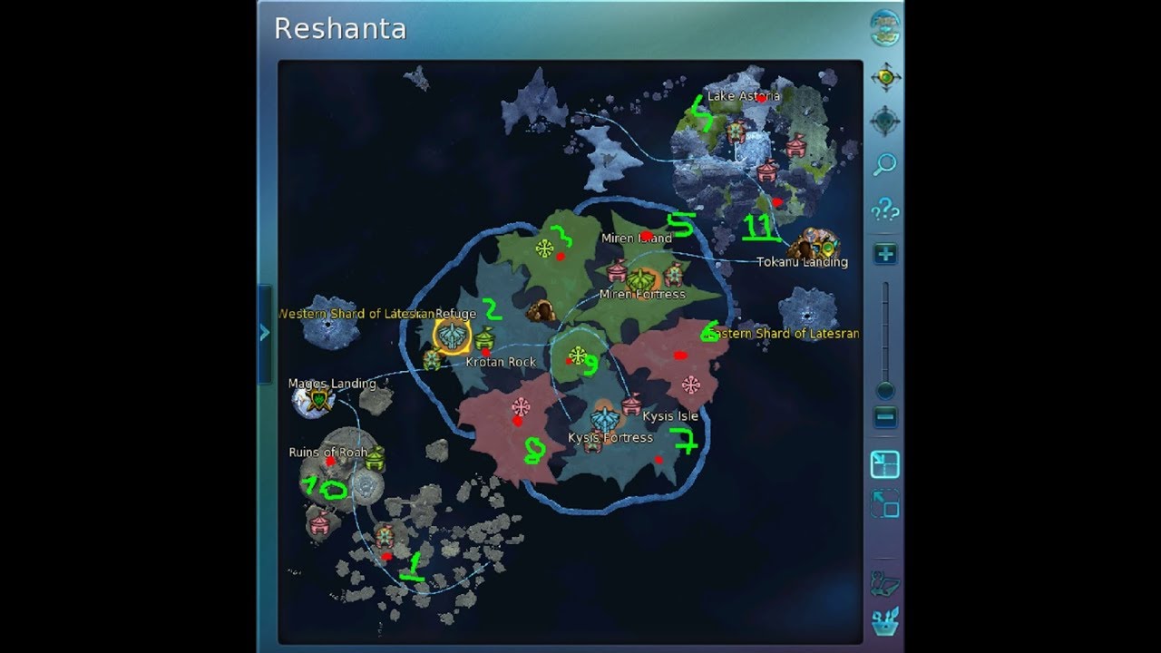 [Aion 5.8] ALL TIAMARANTA'S EYE CHESTS LOCATIONS IN THE UPPER ABYSS