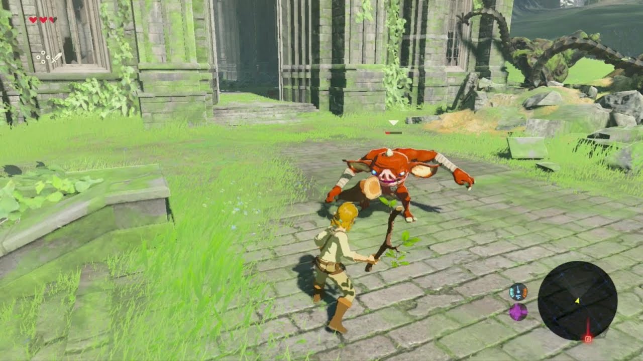 The Legend Of Zelda Breathe Of The Wild Nsw Gameplay Youtube