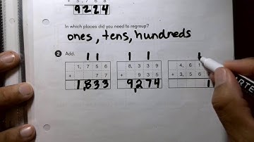 3rd Grade Math, Chapter 3, Lesson 1