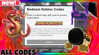 ALL WORKING ROBLOX PROMOCODES! (2021 - 2024)