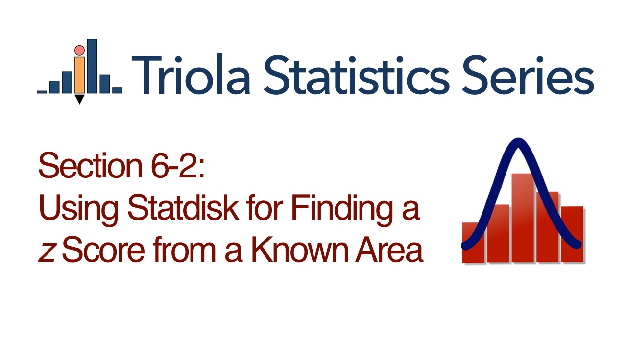 Statdisk Section 6-2: Using Statdisk for Finding a z Score From a Known ...