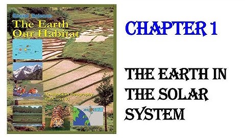6th Geography NCERT in tamil Chapter 1 The Earth in the Solar System