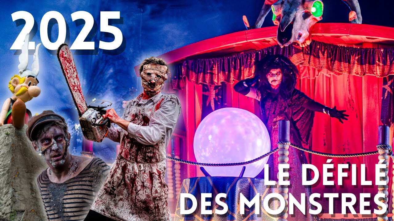 Parc Astérix | Le Défilé des Monstres 2025 - Peur sur le Parc