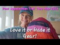 Post appalachian trail thru hike 2023  what gear i had at the end  which gear would i buy again