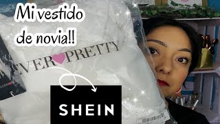MI VESTIDO DE NOVIA DE SHEIN!😱UNBOXING!|♡By Zari*