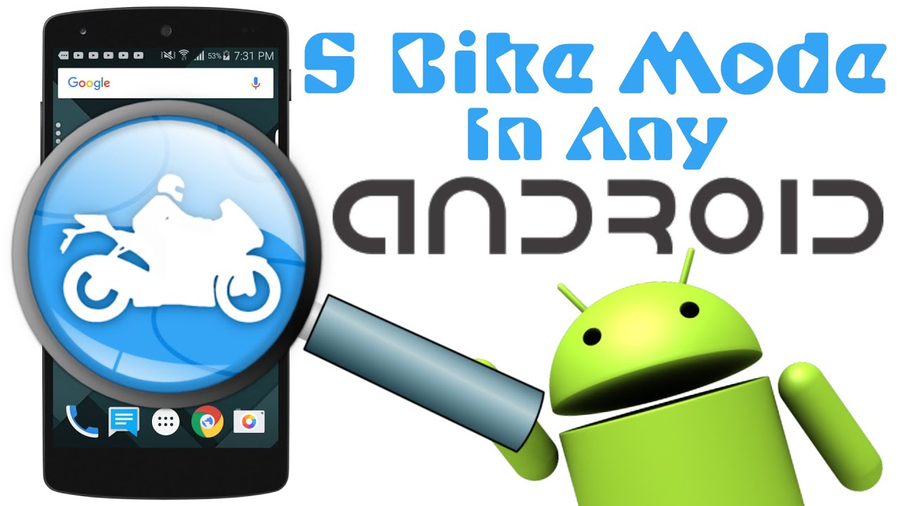 Get S bike mode in any Android [hindi] YouTube
