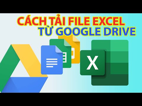 Cách Tải File Excel Từ Google Drive mới nhất 2023