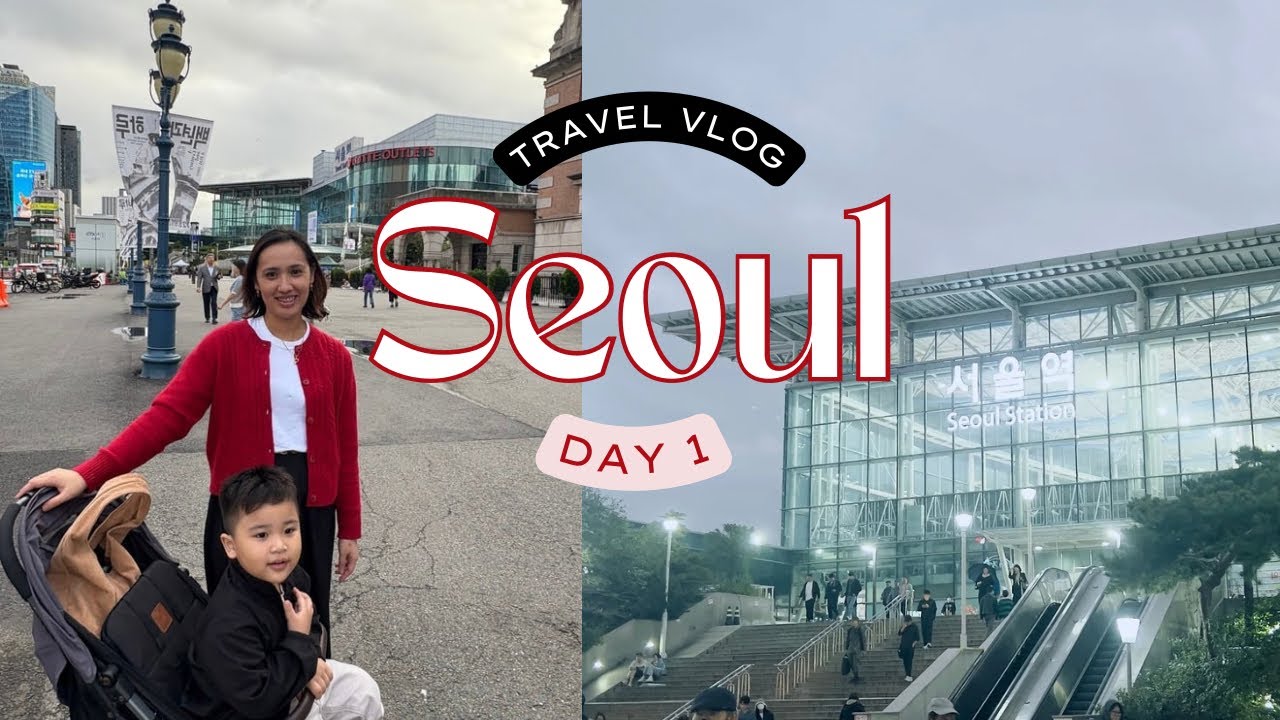 SEOUL DAY 1 - Arrival + Namdaemun Market + Lotte Mart Zetapplex