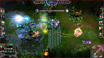 Riven Only - 1v4 Quadra kill