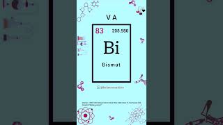 Unsur Bismut.. #students #belajar #science #chemistry #kimia #shorts