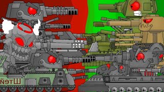 Все серии Битвы КВ44 и КВ6 - Мультики про танки